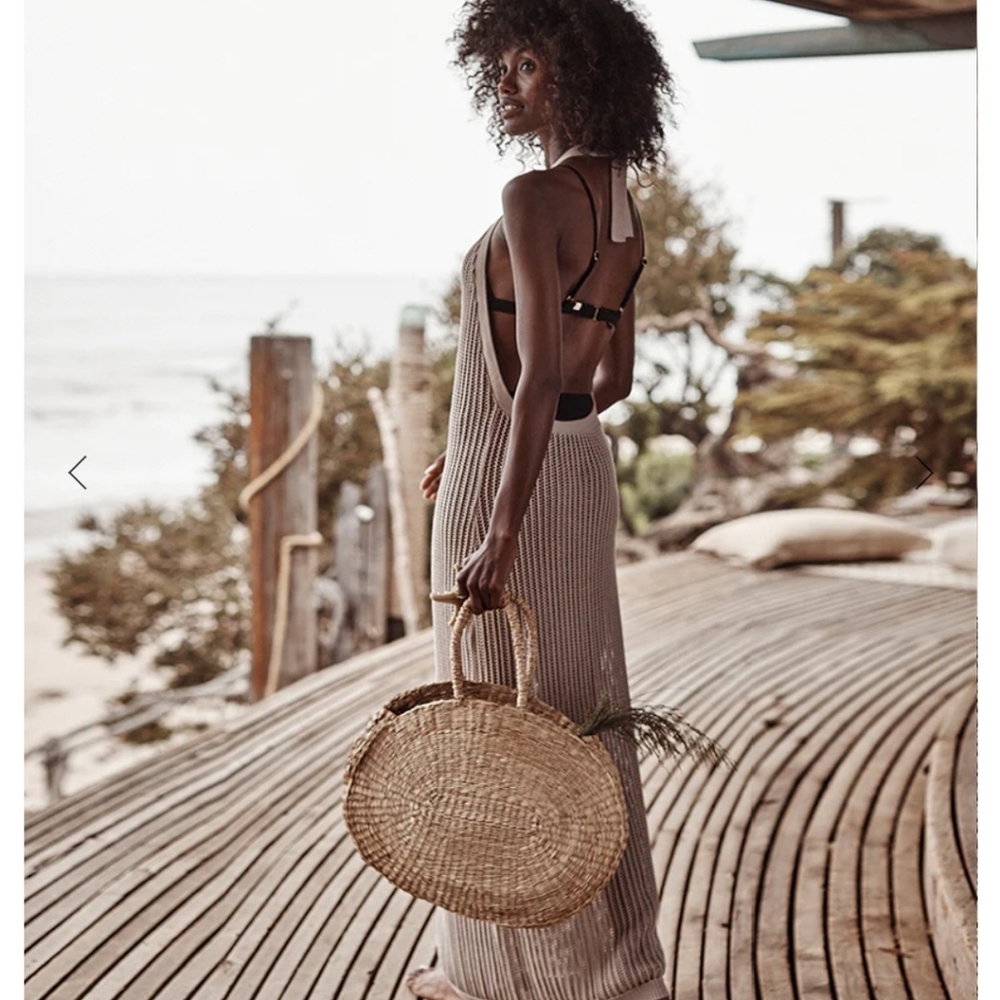 Summersalt Crochet Halter Dress